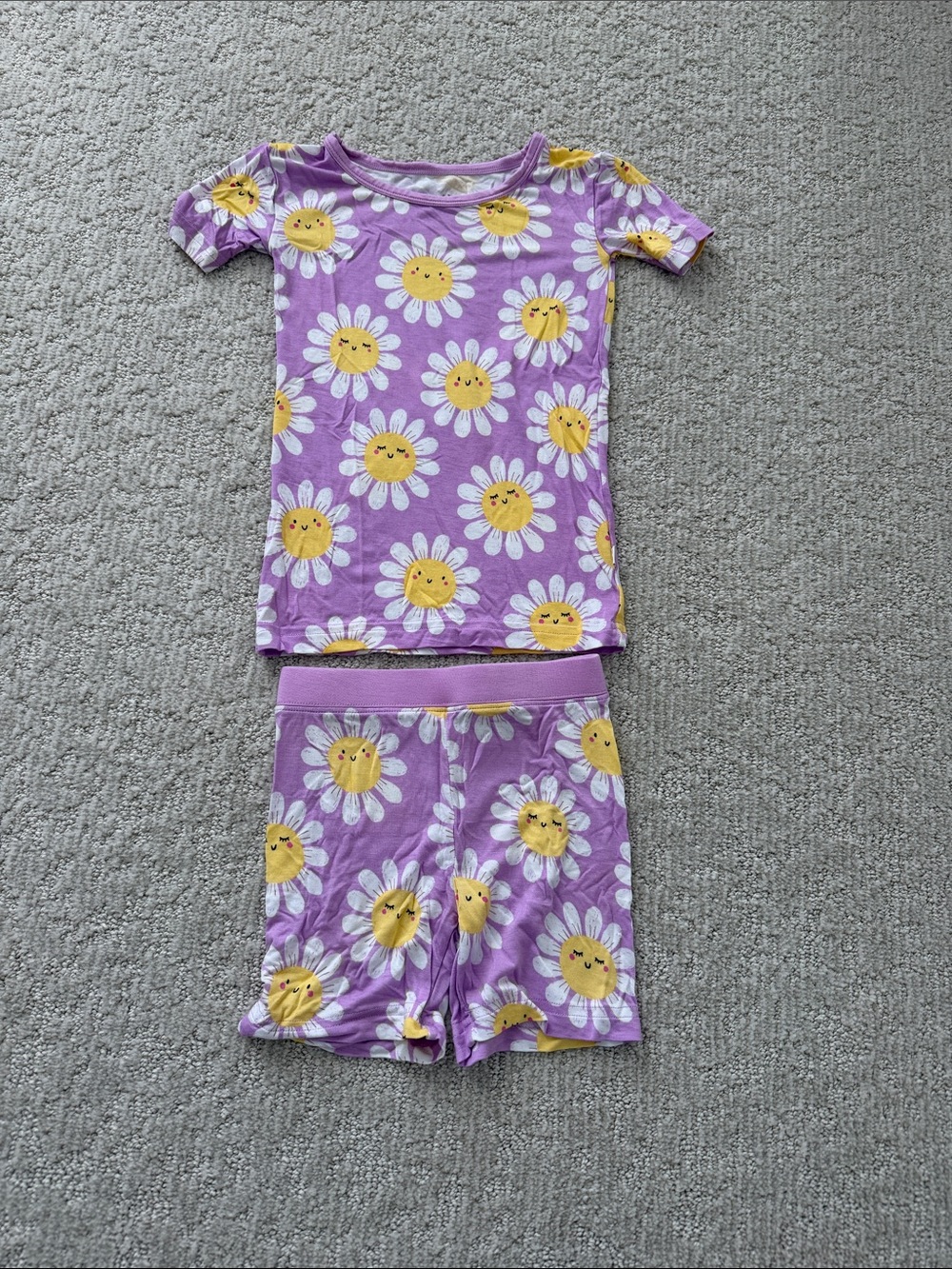 Little Sleepies Flower Power Short Sleeve and Short Set